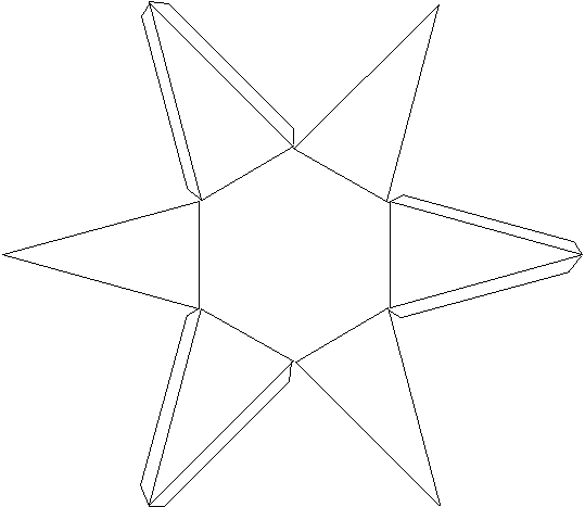 Nexagonal Pyramid Net